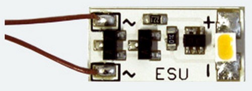 ESU 50704  - Innenbeleuchtung, Führerstand, 1 LED Pure White Spurweite: Alle