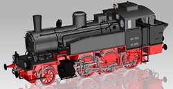 Piko 50746 H0 - Stoom Locomotief Rh 75 ex BR 91 NS III + DSS PluX16