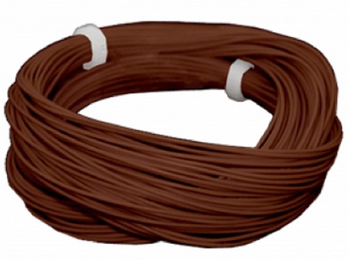 ESU 51948 - Hochflexibles Kabel 0.5mm AWG36 2A 10m Bruin