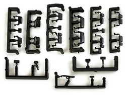 Herpa 053679 H0 - Spiegel Volvo 2014, Mercedes-Benz Actros 2011, Scania 2013