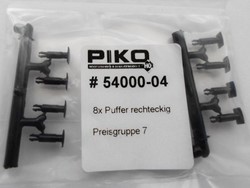 Piko ET54000-04 H0 - buffers "ketelwagens" (8stuks)