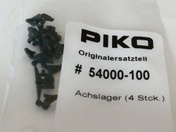 Piko ET54000-100 H0 - aslagers voor containerdraagwagons (4stuks)