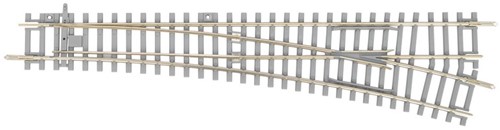 Piko 55171 H0 - Wissel WR mit Beton Dwarsliggers