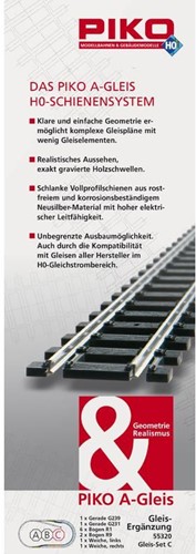 Piko 55320 H0 - Rails Set: C
