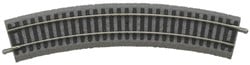 Piko 55412 H0 - A-Rails met Bedding Bocht R2 R=422 30graden 1stuks