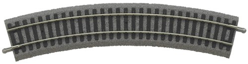 Piko 55412 H0 - A-Rails met Bedding Bocht R2 R=422 30graden 1stuks