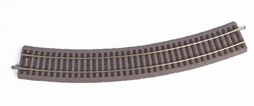 Piko 55414 H0 - Rails met Bedding Bocht R4 546 1stuks
