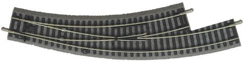 Piko 55422 H0 - Rails met Bedding Bochtwissel BWL