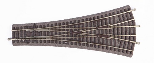 Piko 55425 H0 - Rails met Bedding DriewegWissel W3