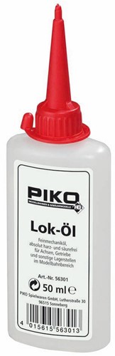 Piko 56301 H0 - Loköl Nachfüllflasche m. Dosierspitze 50 ml