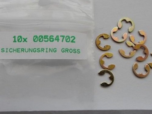 Fleischmann 564702  - Sicherungsring groß - chem.schw. (00564702)