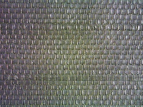 Noch 57349 H0 - Leisteen Dak 30x12cm 3D-Strukturfolie