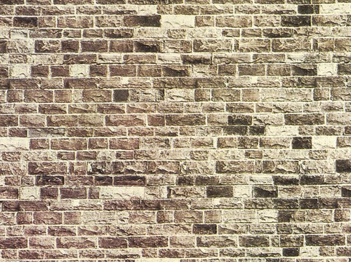 Noch 57730  - Muur plaat, baksteen XL