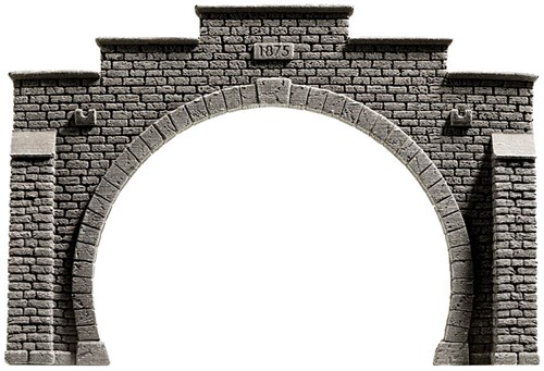 Noch 58052 H0 - Tunnel-Portaal Dubbel-spoor 21x14cm