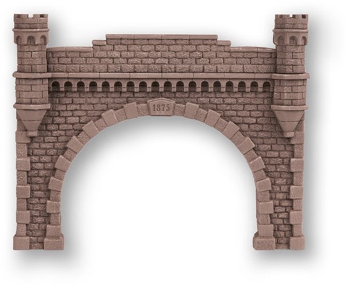 Noch 58271 H0 - Tunnel-Portaal Dubbel-spoor 21.5x17.5cm