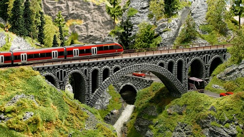 Noch 58670 H0 - Rhône Viaduct