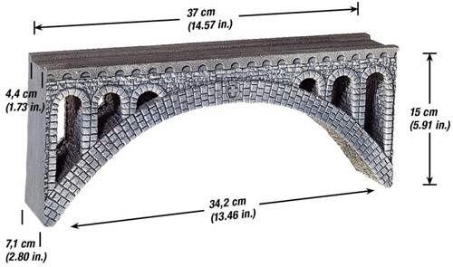 Noch 58670 H0 - Rhône Viaduct