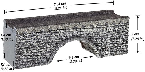 Noch 58690 H0 - Brug , Achtobel-3