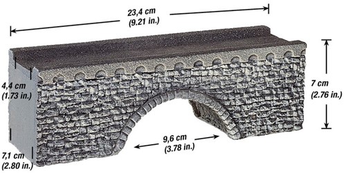Noch 58690 H0 - Brug , Achtobel