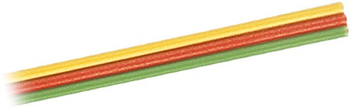 Brawa 3174 H0 - FB-Litze 0,14 mm², 5 m, ge/rt/gn