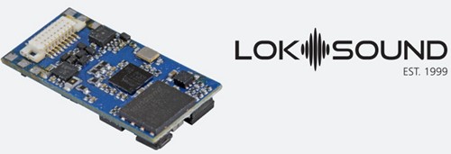 ESU 58814  - LokSound 5 micro DCC/MM/SX/M4 "Leerdecoder", PluX16, Retail, mit Lautsprecher 11x15mm, Spurweite: N, TT, H0