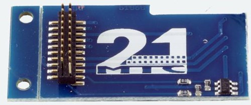 ESU 51968  - Adapterlokplatine L-Form wie 6090x, mit AUX3 bis AUX6, für 21MTC(nicht MKL) Decoder