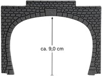 Noch 60020 H0 - Tunnelportaal, dubbelspoor-2