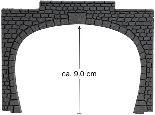 Noch 60020 H0 - Tunnelportaal, dubbelspoor-2