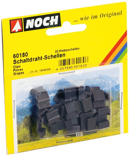 Noch 60180  - Kabel klemmen / clips
