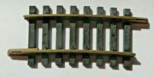 Fleischmann 6033 H0 - Modell-Gleis Gebogen Rail 7,5 graden R2-415mm