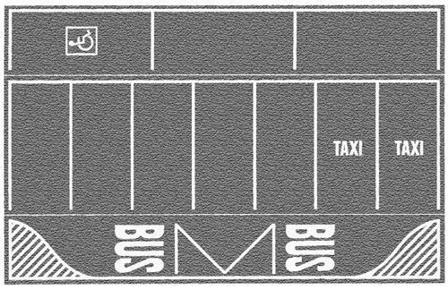 Noch 60720 H0 - Parkeerplaats, licht