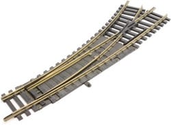 Fleischmann 6074 H0 - Modell-Gleis Boogwissel Links Handbediend 15 graden