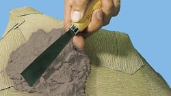 Noch 60890  - Rots modelleer gips Zandsteen (bruin)