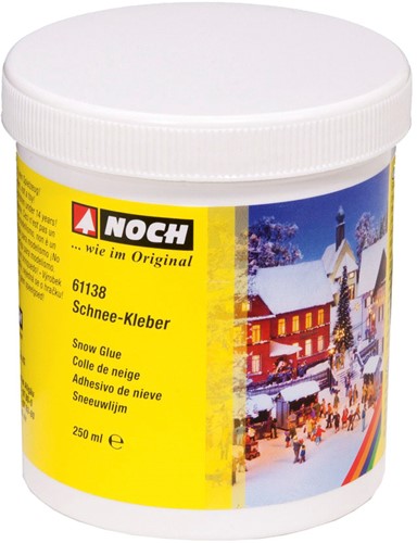 Noch 61138  - Lijm, sneeuw (wit)