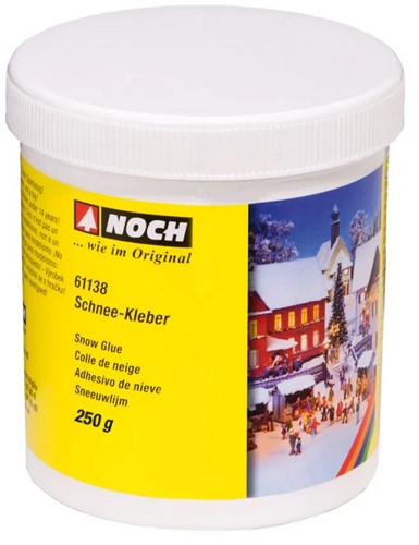 Noch 61138  - Lijm, sneeuw (wit)