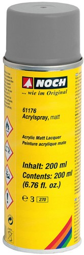 Noch 61176  - Acryl verf /  spray, mat grijs