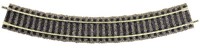 Fleischmann 6120 H0 - Rails Gebogen rail 36° buiten diameter cirkel 746 mm 1stuks