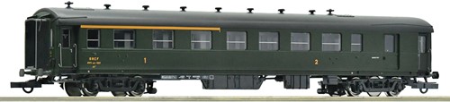 Roco 6200008 H0 - Express train coach 1st/2nd class with baggage compartment, SNCF