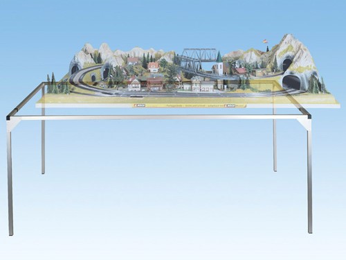 Noch 62218 H0 - Diorama opbouw "Alu-Zargensystem"