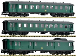 Fleischmann 6260054 N - 3-delig Passagiersrijtuig NMBS/SNCB
