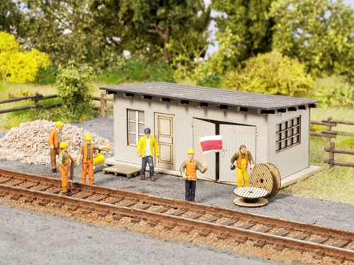 Noch 65611 H0 - Thema-Set Spoorbouw