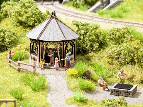 Noch 65612 H0 - Thema-Set BBQ Hut
