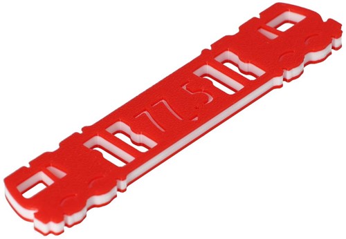 Feldherr 65674 H0 - Spoorbreedte Parallelle spoorbreedte H0 met 77,5 mm en 64,3 mm afstand-3