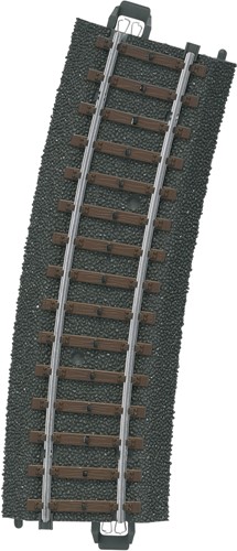 Marklin 24215 H0 - C-Rails Bocht R2=437,5mm 15graden 1stuks