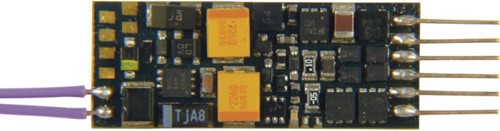 Fleischmann / Zimmo 687701 H0e/N - Mini-SoundDecoder N/H0, NEM 651 Stekker 6 Pins (Zimmo MX649N)