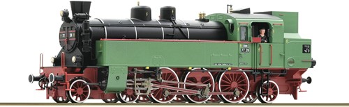 Roco 70083 H0 - Dampflok 77.28 grün