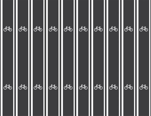 Rietze 70710 H0 - Fietspad 200mm 10 stuks