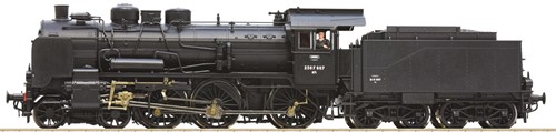 Roco 71386 H0 - Stoom Locomotief 230 F 607 SNCF DC Sound-3