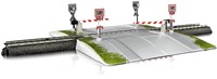 Marklin 74924 H0 - C-spoor volautomatische spoorwegovergang-2