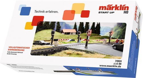 Marklin 74924 H0 - C-spoor volautomatische spoorwegovergang-3